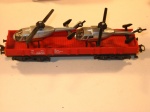 Märklin, Niederboardwagen, 2 Feuerwehrhubschrauber