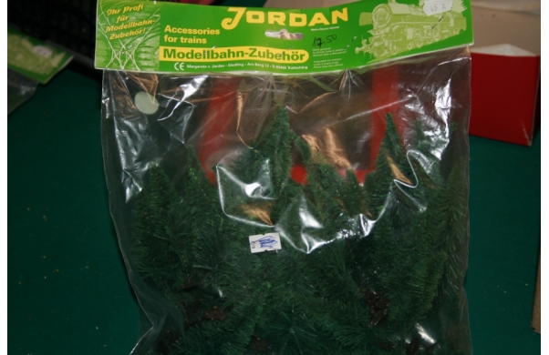 JORDAN; 45a, 50 Hochstammtannen mit Fuß, 9-12cm