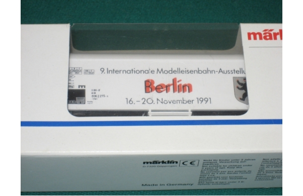 Märkin, Modellbahnausstellung 1991 Berlin