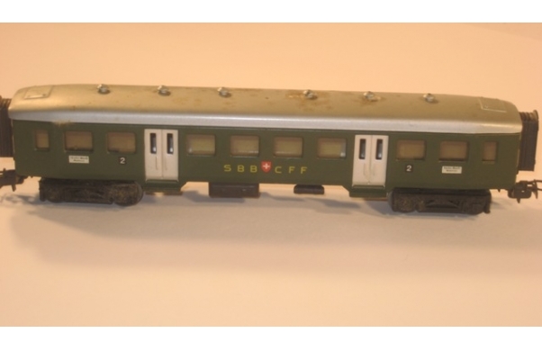 Märklin, Personenwagen SBB CFF, 2. Kl.