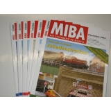 MIBA, 6 Hefte aus dem Jahr 2004
