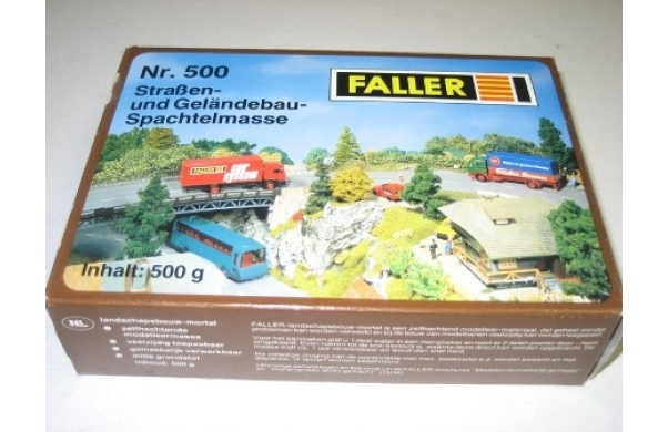 Faller, Straßen/Geländebauspachtelmasse