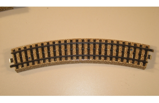 Märklin, gebogene Schiene