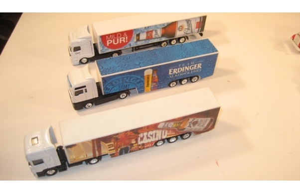 3 Trucks, u.a. Erdinger