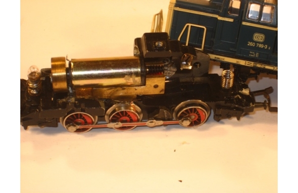 Märklin, BR 260789 blau, Faulhabermotor