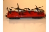 Märklin, Niederboardwagen, 2 Feuerwehrhubschrauber