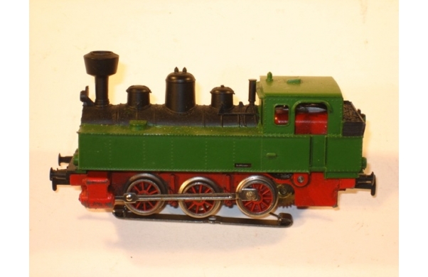 Märklin, kleine Dampflok, grün