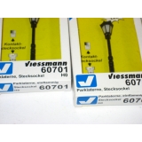 Viessmann, 2 x Parklaterne, Stecksockel