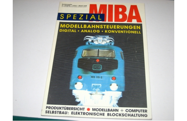 Miba Spezial, Modellbahnsteuerungen