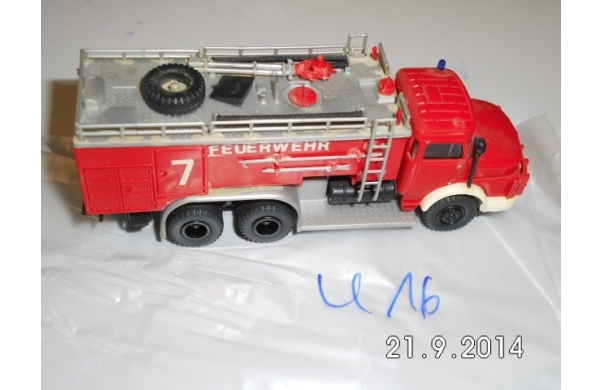 Feuerwehr, Rüstwagen, Bausatz, U16