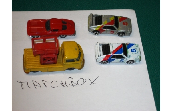 Matchbox, 4 Modelle