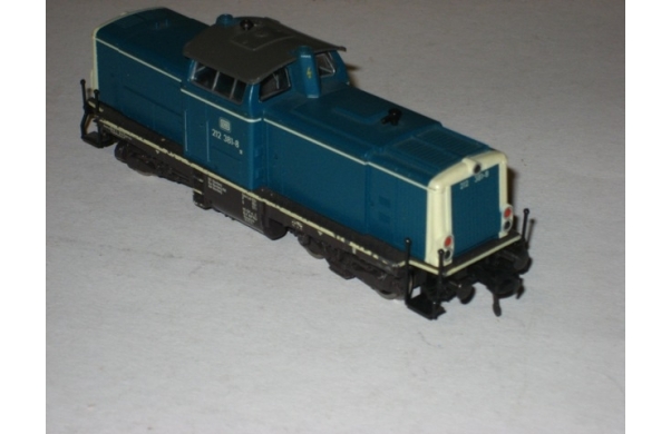 Fleischmann, Diesellok 212, blau