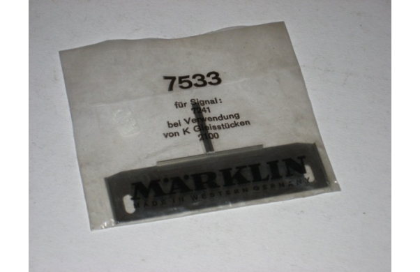 Märklin, Signalplatten