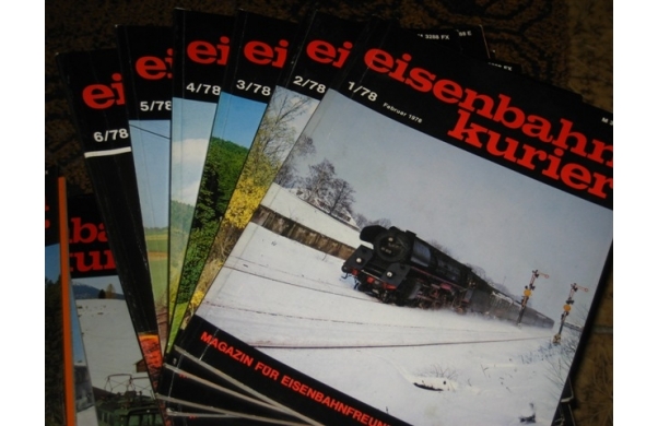 Eisenbahn Kurier, 1978, Heft 1-6