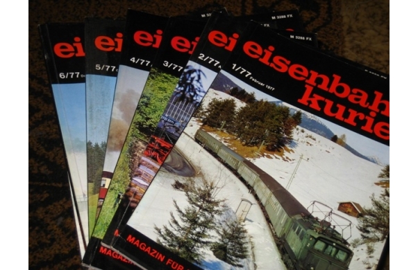 Eisenbahn Kurier, 1977, Heft 1-6