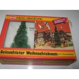 Beleuchteter Weihnachtsbaum