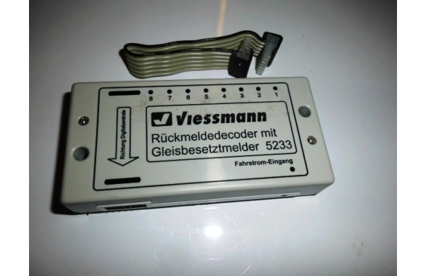 Rückmeldedecoder mit Gleisbesetztmelder