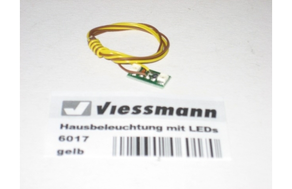 Hausbeleuchtung mit LED`s, gelb
