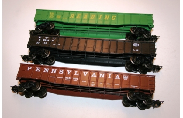 3 x amerikanische Hochboradwagen