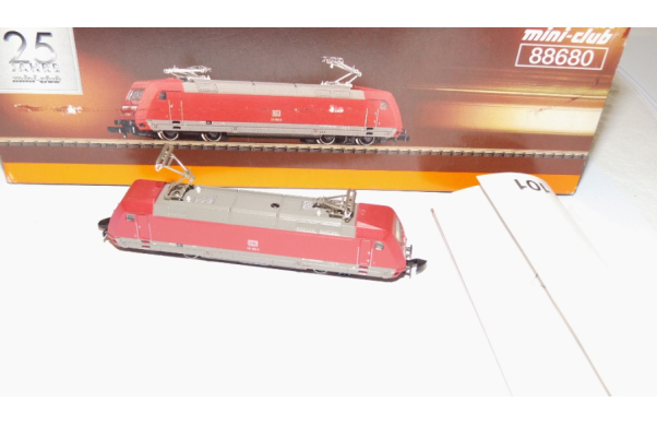 E-Lok, BR101, rot
