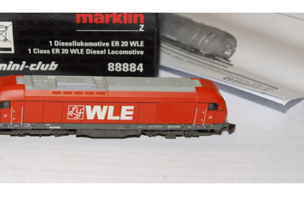 Diesellok, ER20, WLE
