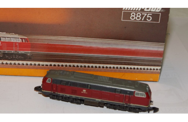 Diesellok, BR 216, rot