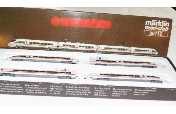Triebwagen ICE, 4 tlg., DN