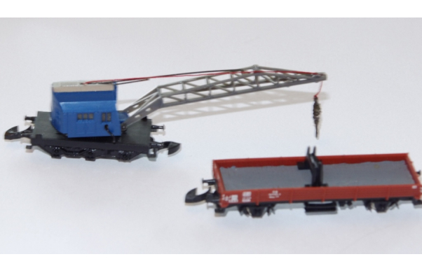 Kranwagen mit Beiwagen