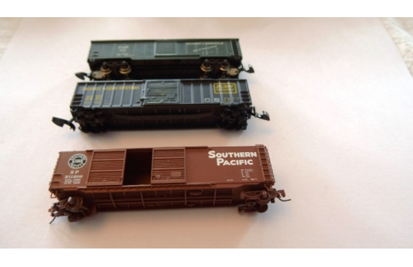 US Wagen, 3 x Caboos vierachsig