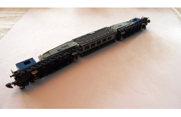 Schwerlastwagen RWE Trafowagen